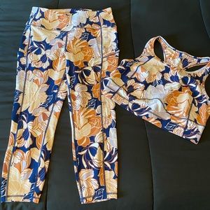 Torrid Floral Workout Set